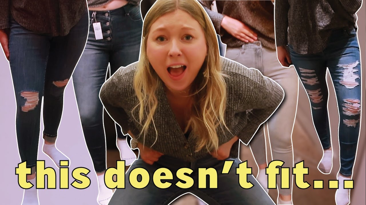 I Tried on Size 10 Jeans at 10 Different Stores... **surprising**