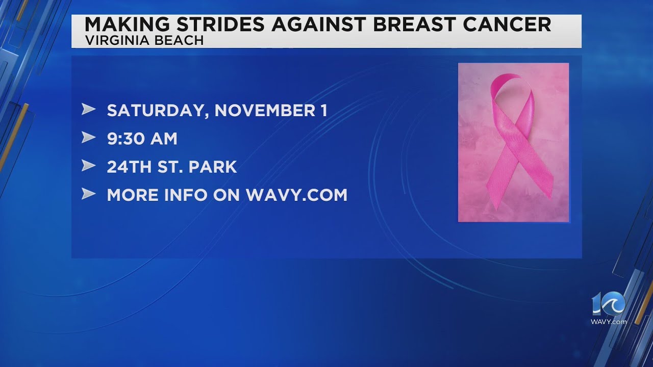 Making Strides Against Breast Cancer walk Saturday