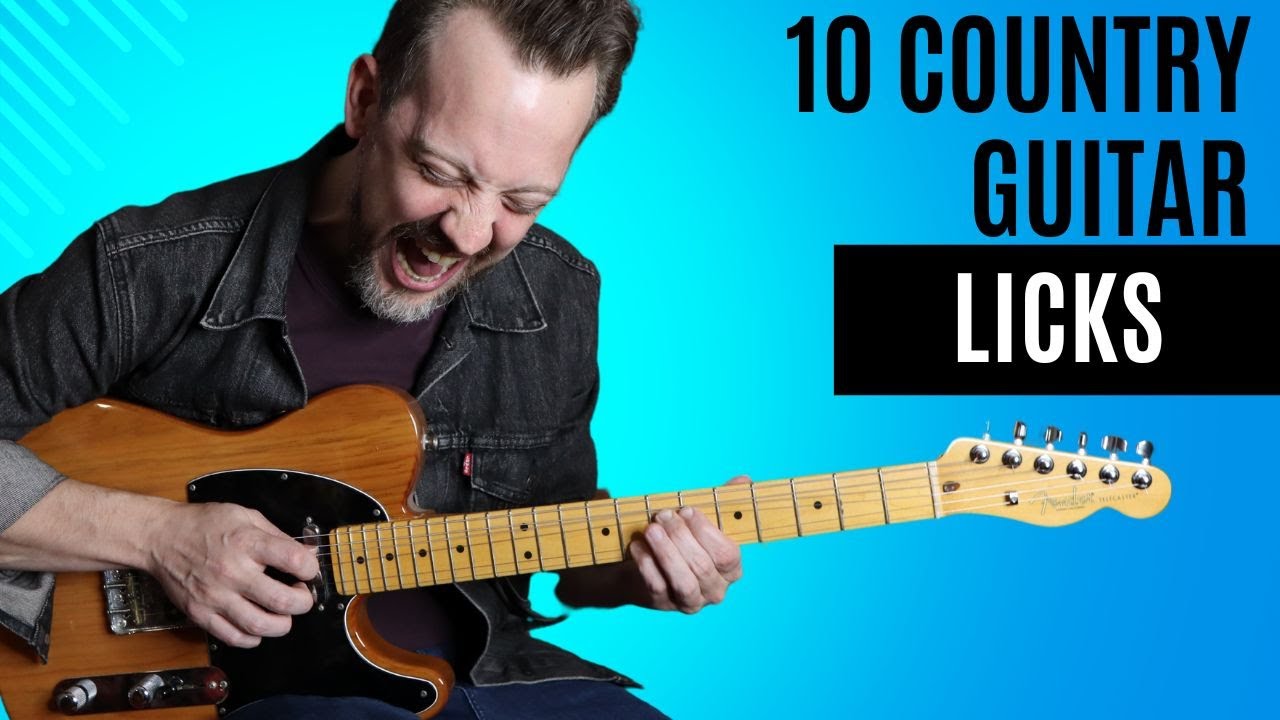 10 Country Guitar Licks Every Picker Should Know