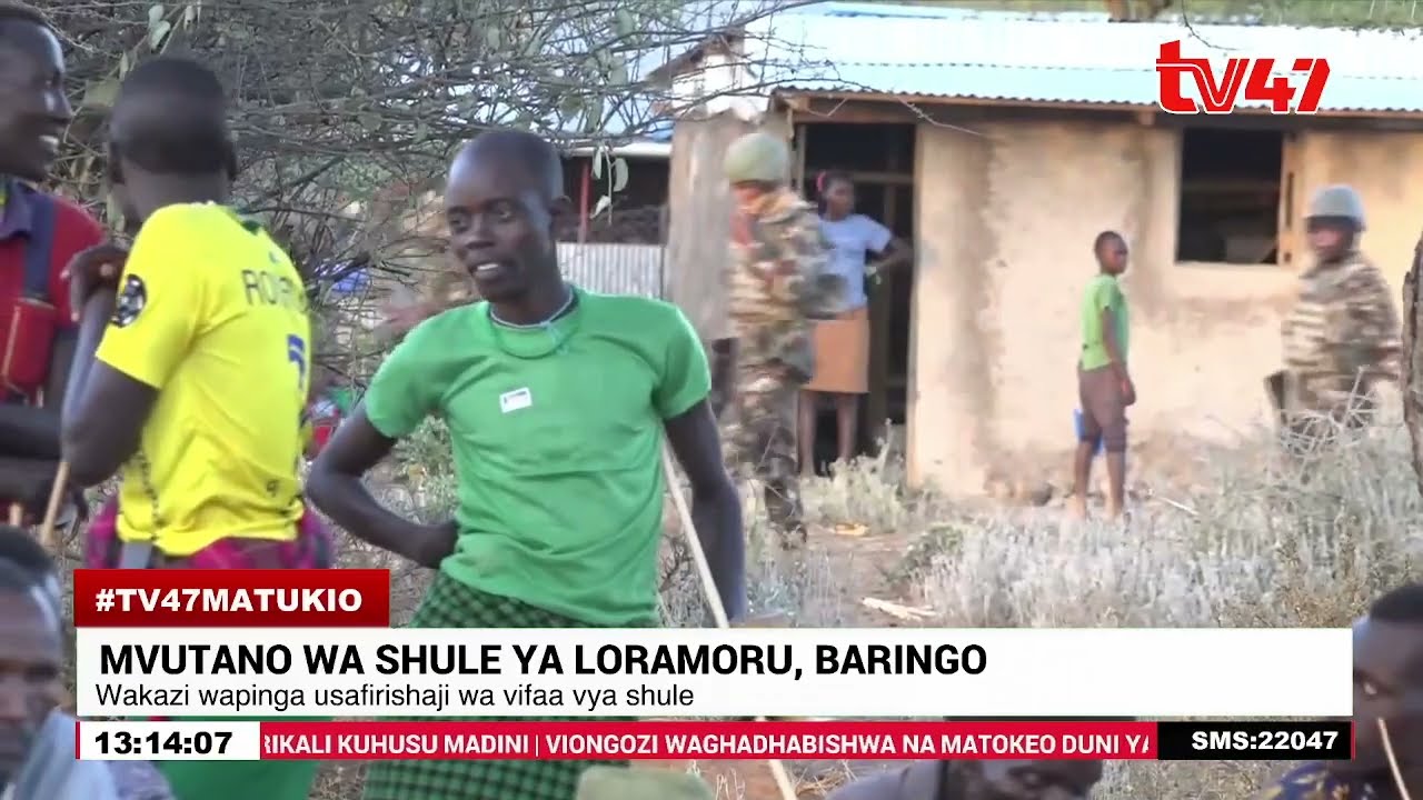 Polisi wafyatua risasi hewani kuzuwia umati wakizuia usafirishaji wa vifaa Loramoru, Baringo