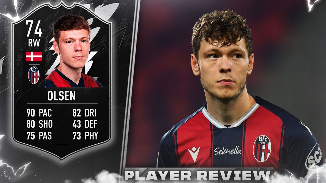 FINESSE SHOT KING! 👑 74 Silver Star Skov Olsen Player Review! FIFA 22 Ultimate Team