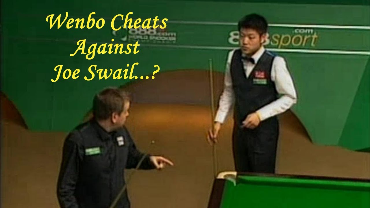 Wenbo Cheats Against Joe Swail...?
