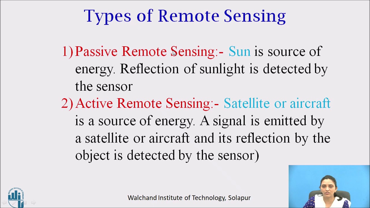 Remote sensing