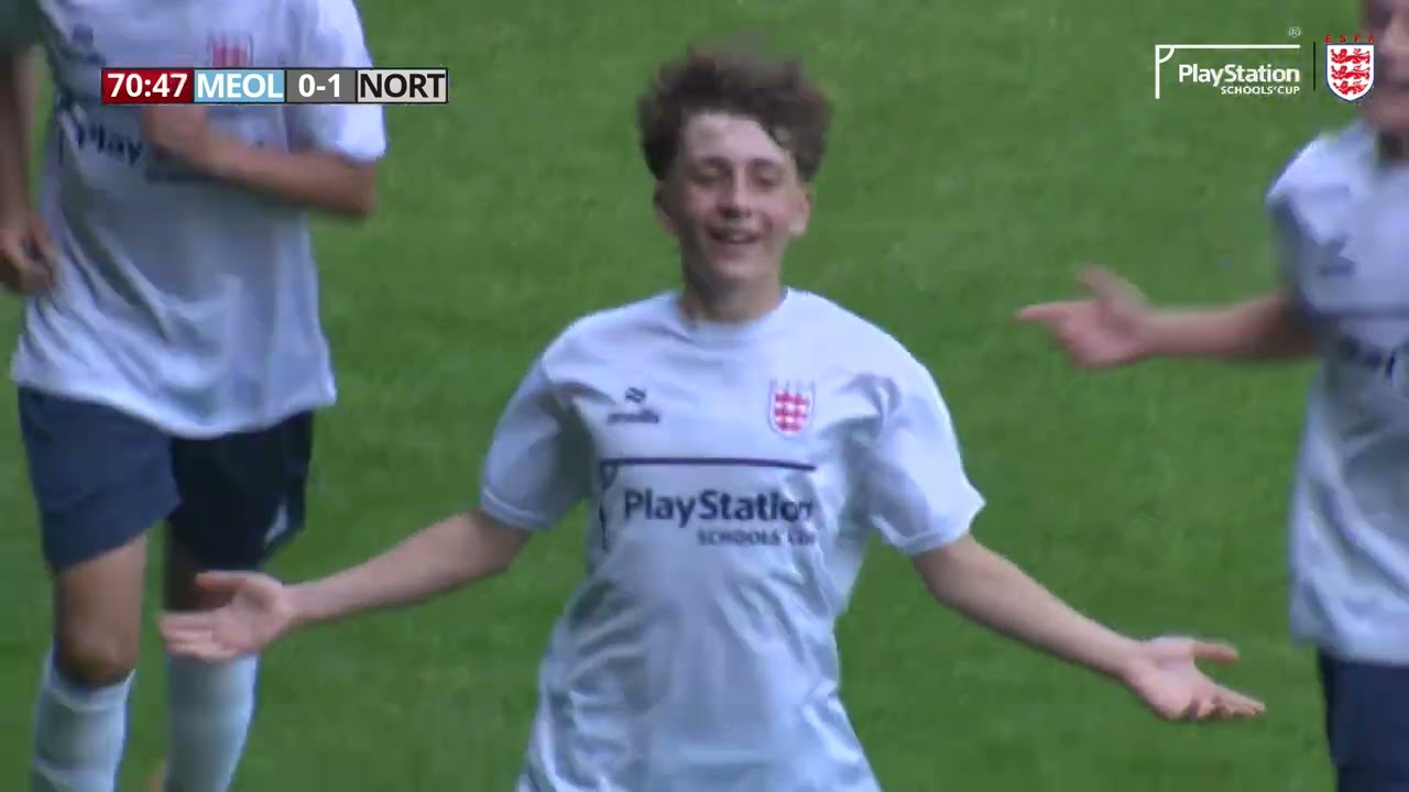 Highlights - Meole Brace v Northampton School for Boys - U14 PlayStation Schools’ Cup Final