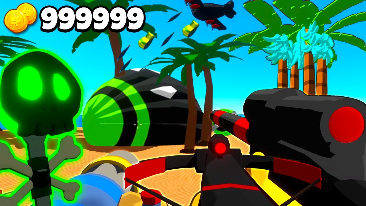 5-5-5 башен в режиме от первого лица Bloons?!