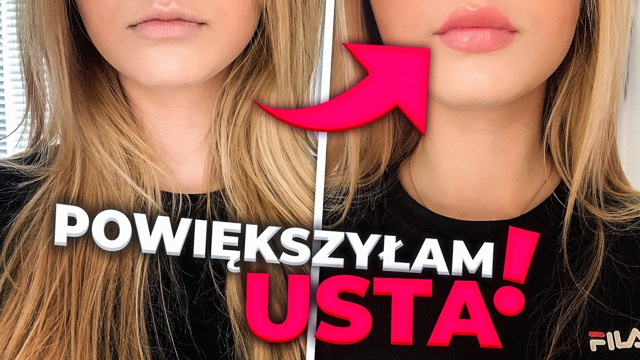 Powiększanie ust-test błyszczyku od too faced