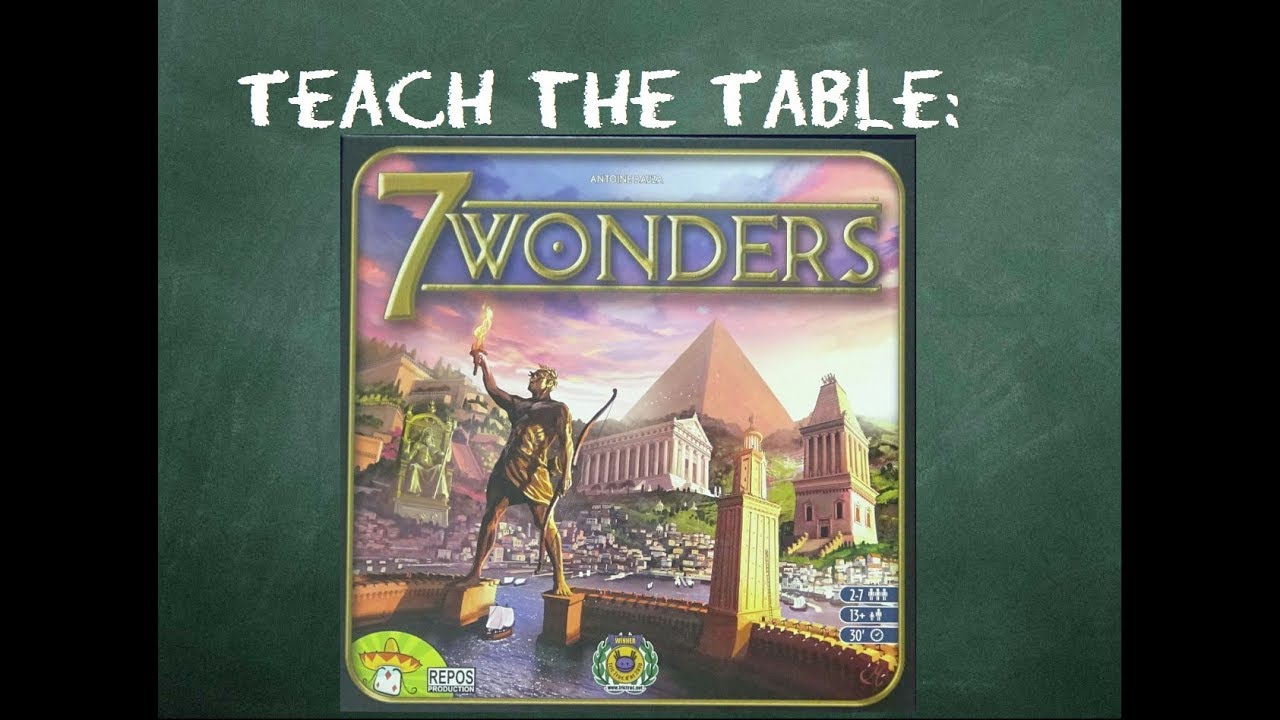Как играть в 7 Wonders
