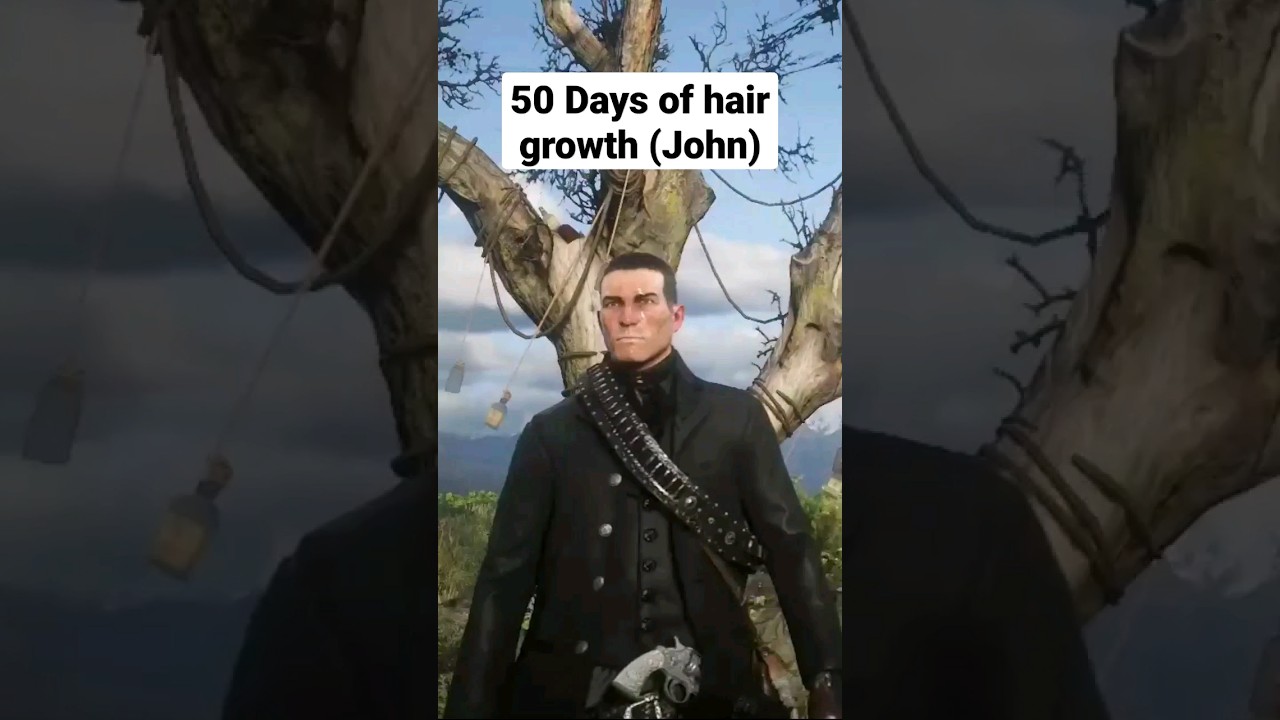How long does it take to grow hair in RDR2? 