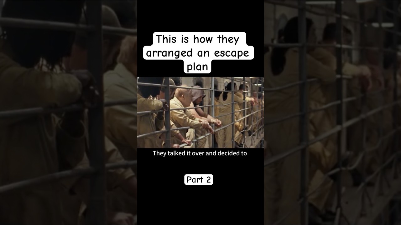 How did they escape from this prison 