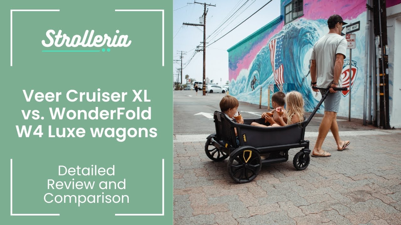 Veer Cruiser XL vs. WonderFold W4 Luxe Wagon Comparison