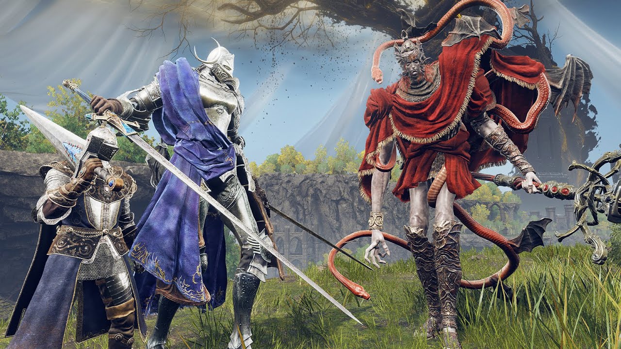 Rellana & Moonrithyll Vs DLC Bosses - Elden Ring Shadow of the Erdtree