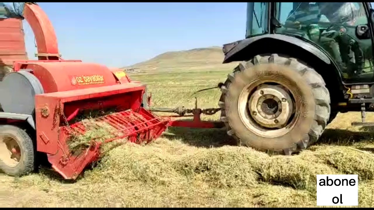 OTOMATİK SAP TOPLAMALI BIÇAKLI SAMAN MAKİNASI