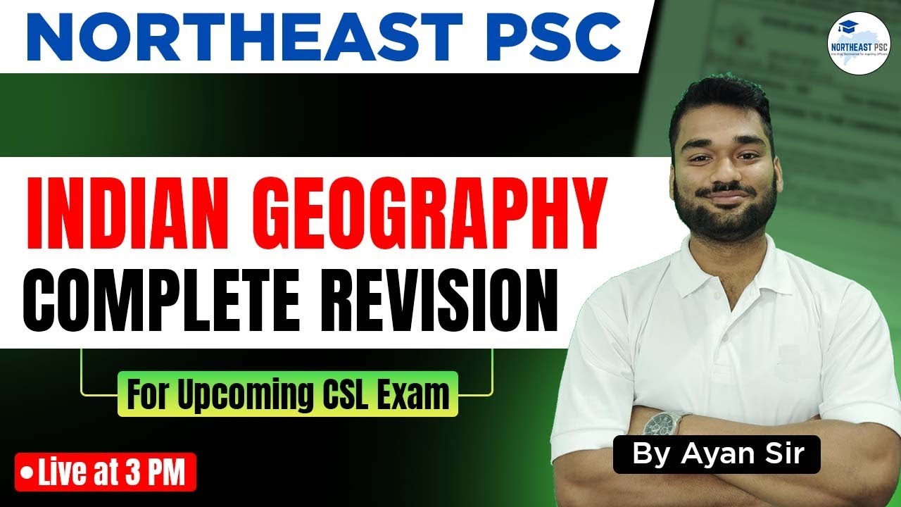 APSSB CSL 2025 REVISION CLASS | APSSB GK I INDIAN GEOGRAPHY #apssb #apssbpreparation
