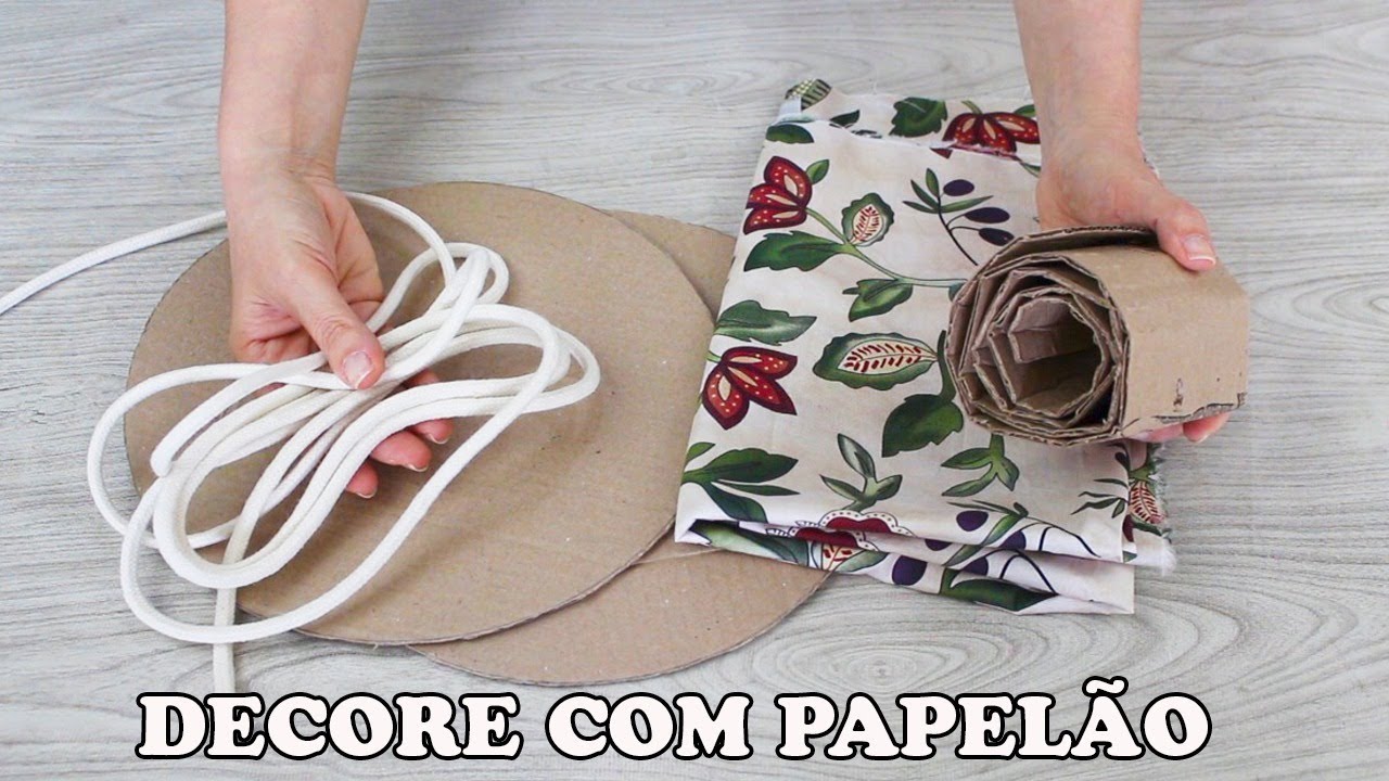 2 IDEIAS COM PAPELÃO PARA DECORAR E ORGANIZAR A SUA CASA