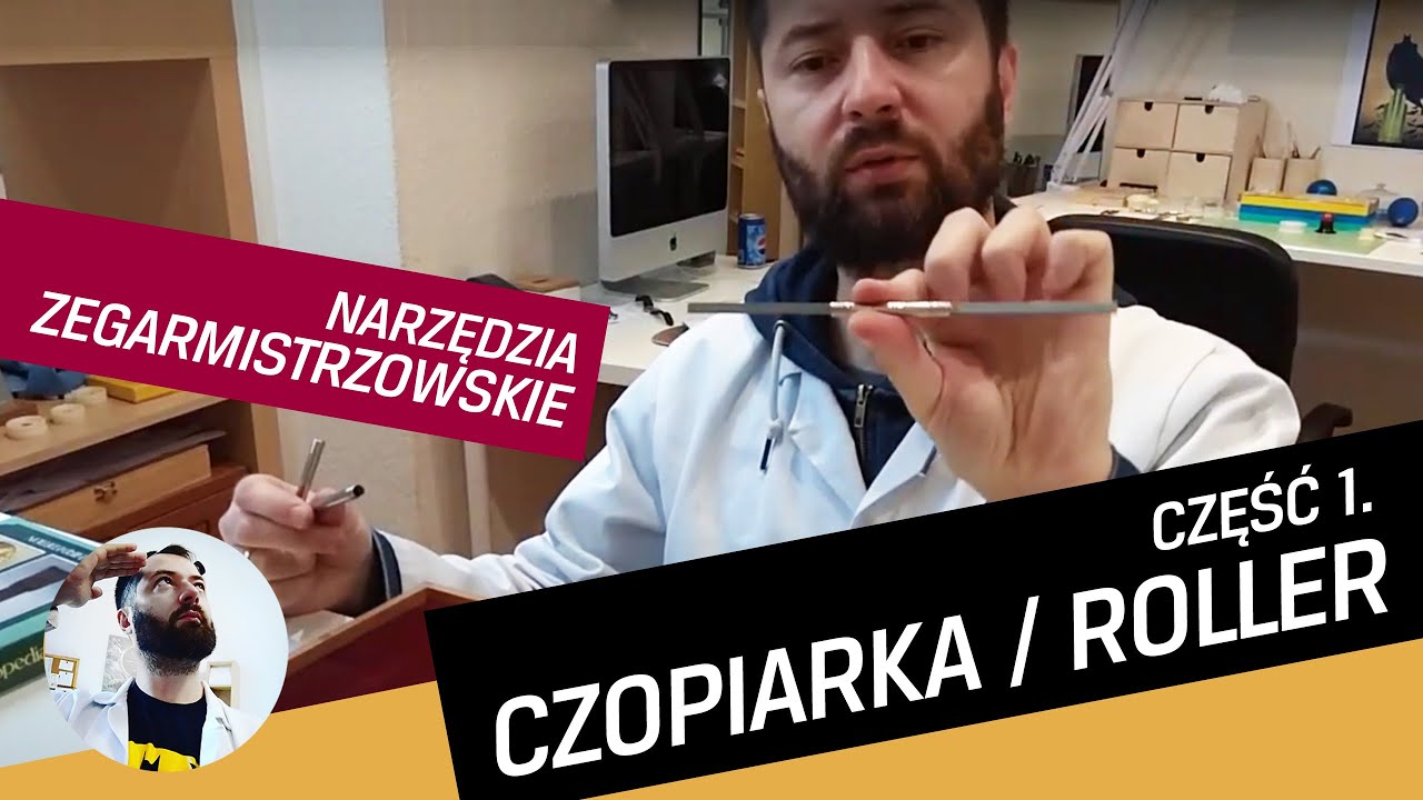 1001 narzędzi zegarmistrzowskich - roller zwany czopiarką