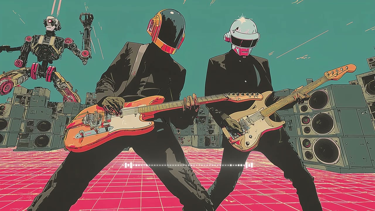 Daft Punk Funk At Full Power🪩🤖 | Chill Disco, Electro Funk, Neo Soul, Retro Groove Playlist