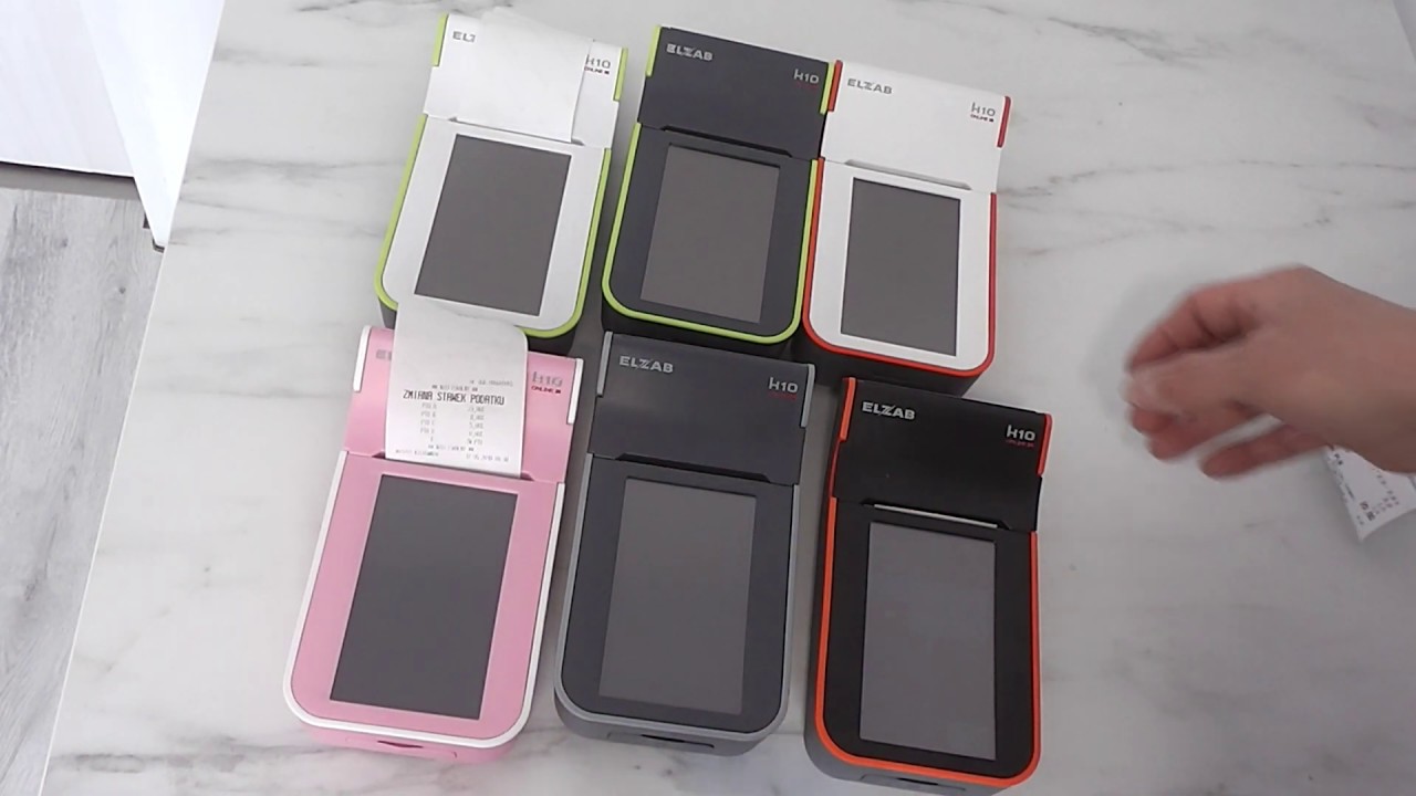 Kasa Fiskalna Elzab k10 Online prezentacja sprzedawanie, raporty