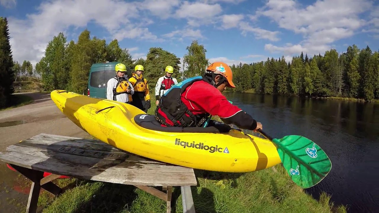 Dala-Floda forspaddling steg 1