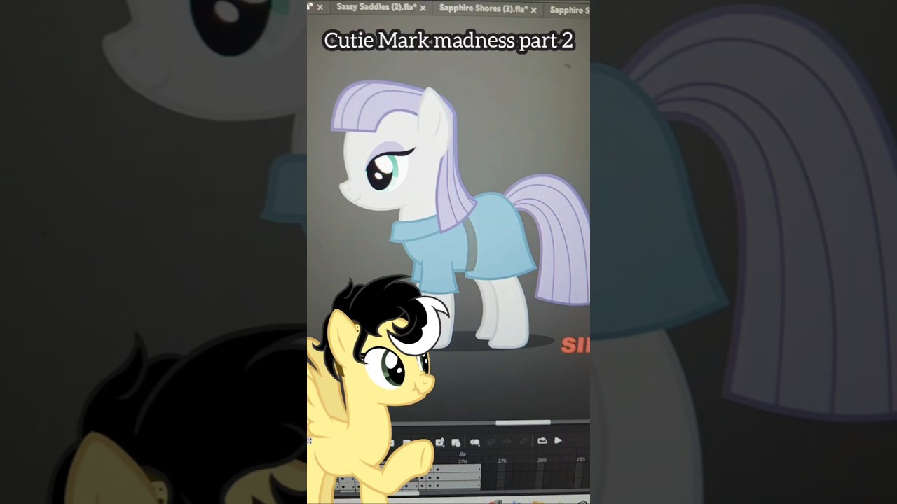 Cutie marks and no cutie marks lol#Mlp #mlpfim #Mylittlepony #brony #collection