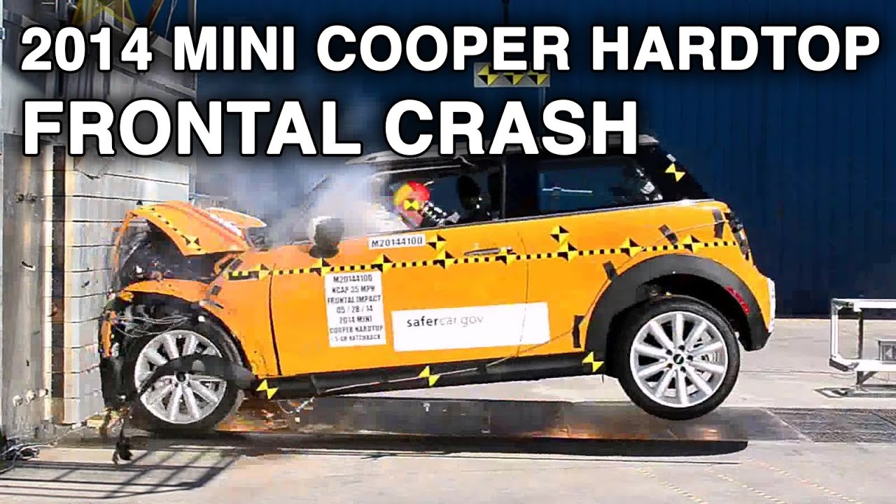 2014 MINI Cooper Hardtop | Frontal Crash Test | CrashNet1