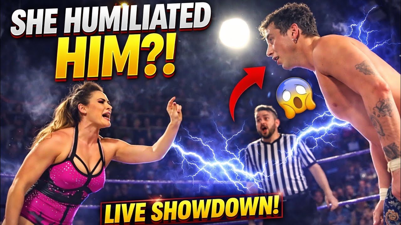 She Humiliated Him in the Ring!😱🤼 | Shocking Wrestling Showdown 😬 #wrestling #ringfight#CombatSports