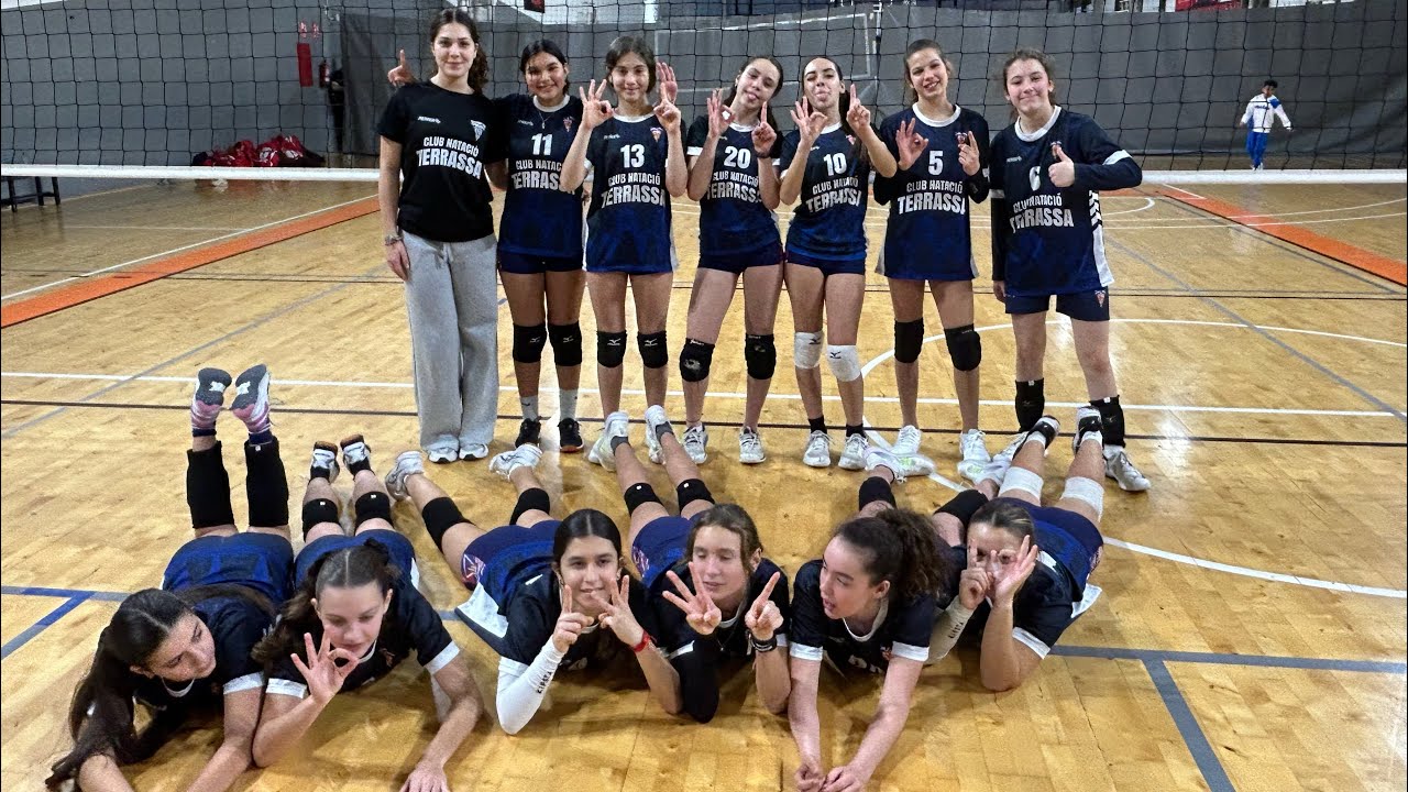 ¡CNTerrassa Voleibol infantil B está emitiendo en directo!