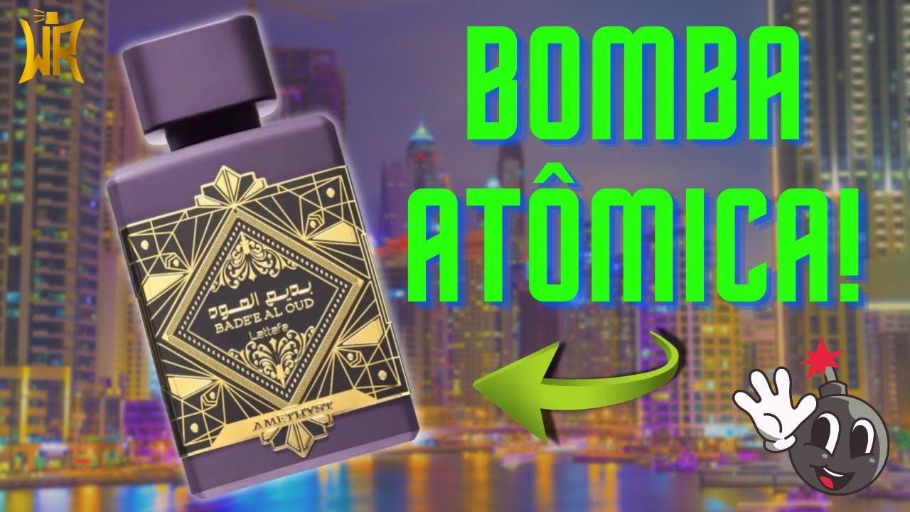 PERFUME ÁRABE SIMPLESMENTE FANTÁSTICO! | Bade’e Al Oud Amethyst de Lattafa