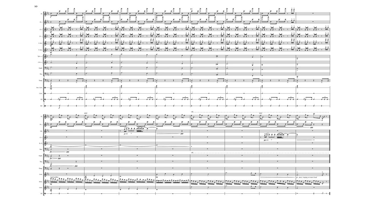 Symphony 1: At War's End, Movement III: The Sea of Stars