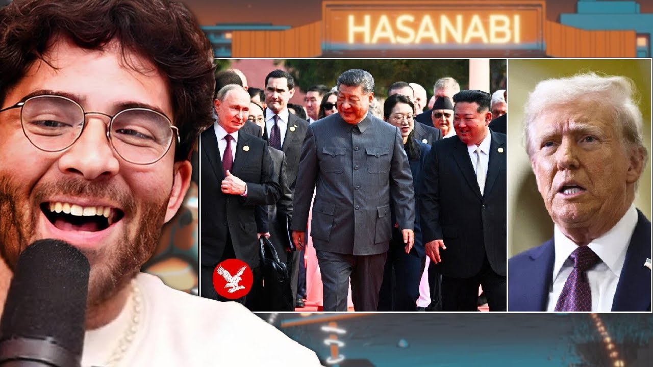 Hasanabi Reacts to Trump Responds to Putin, Xi and Kim Jong Un Appearing Together