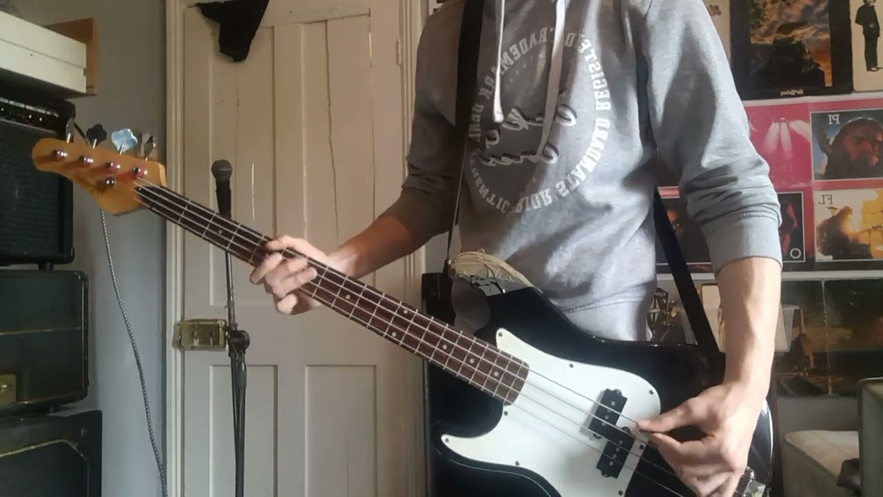 The Cure - Grinding Halt (BASS COVER)