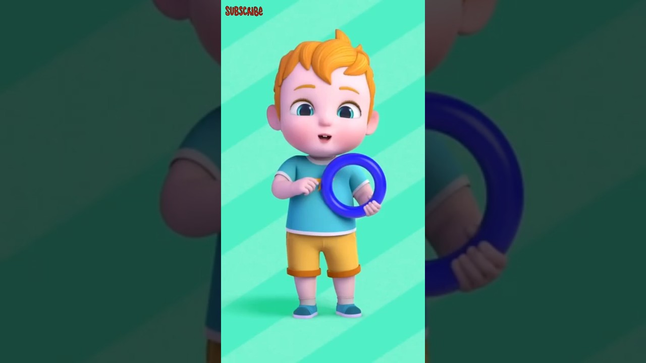 Learn Numbers With Rings | Nursery rhymes & kids Songs | AI CARTOON video 