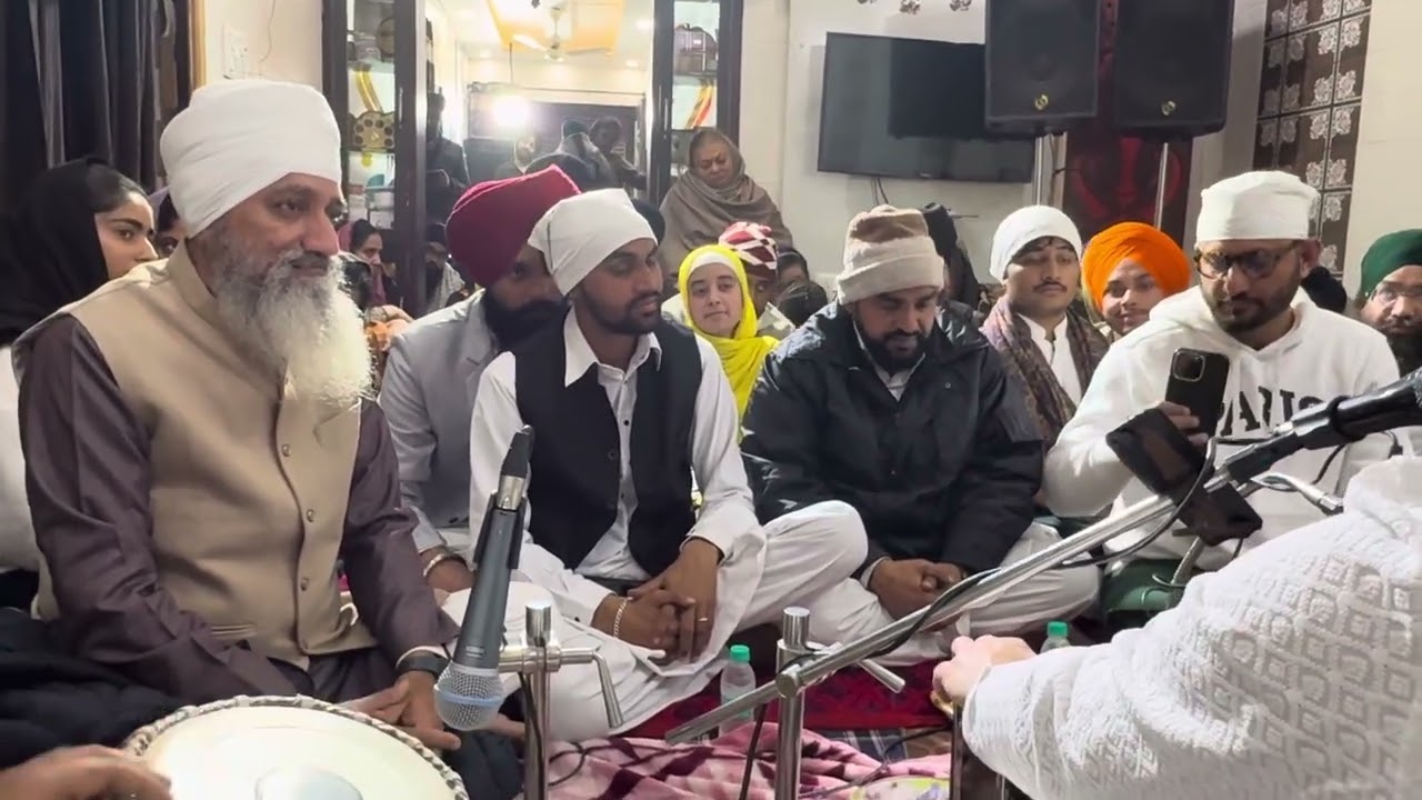 Prem Sehat Gal Laavai - Bhai Nirmal Singh Ji Nagpuri - Tabla By Jagminder Singh 