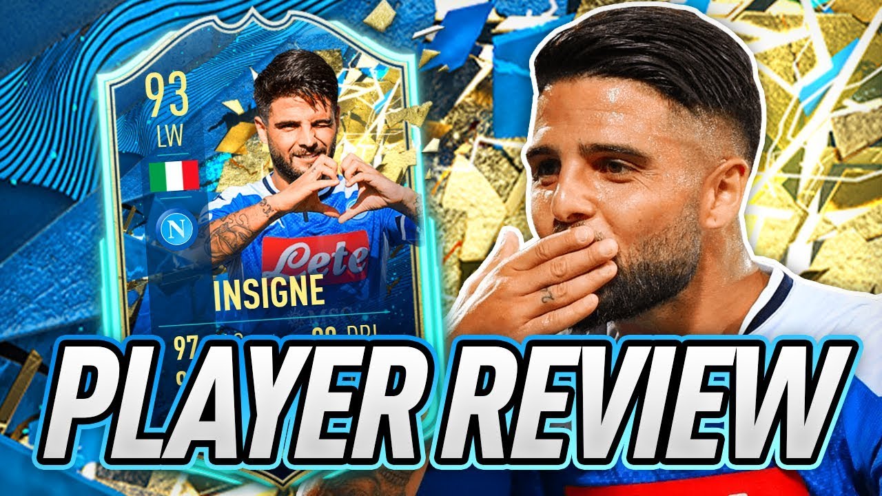 DESERVED?! 🤨 93 TOTSSF INSIGNE PLAYER REVIEW! - FIFA 20 Ultimate Team