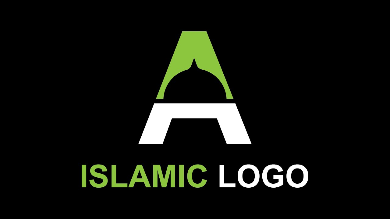 Letter A + Mosque logo / Islamic logo / logo design