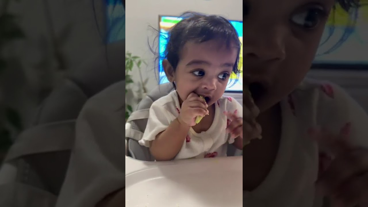 Vivu’s First Solid Food 🥑 | Baby Tries Avocado for the First Time (2025)