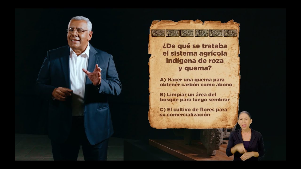 ¿De qué se trataba el sistema agrícola indígena de roza y quema?