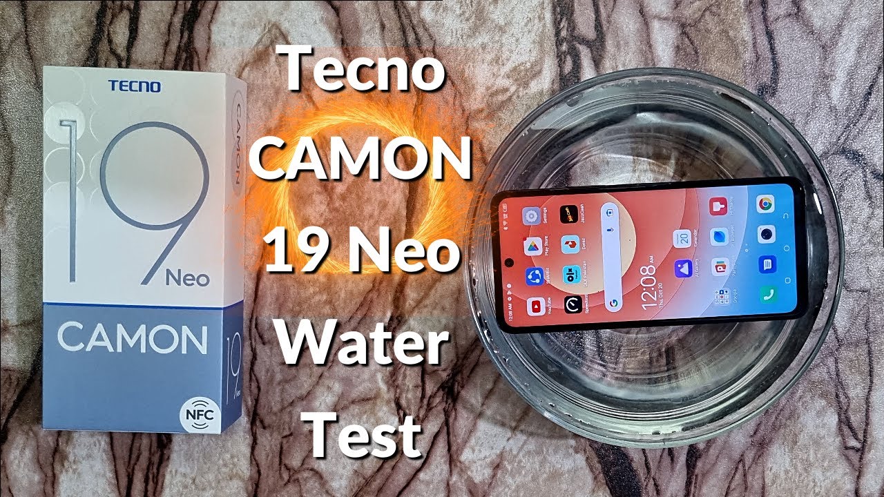 Tecno Camon 19 Neo Water Test | The Water Test Of Tecno Camon 19 Neo | Durability Test