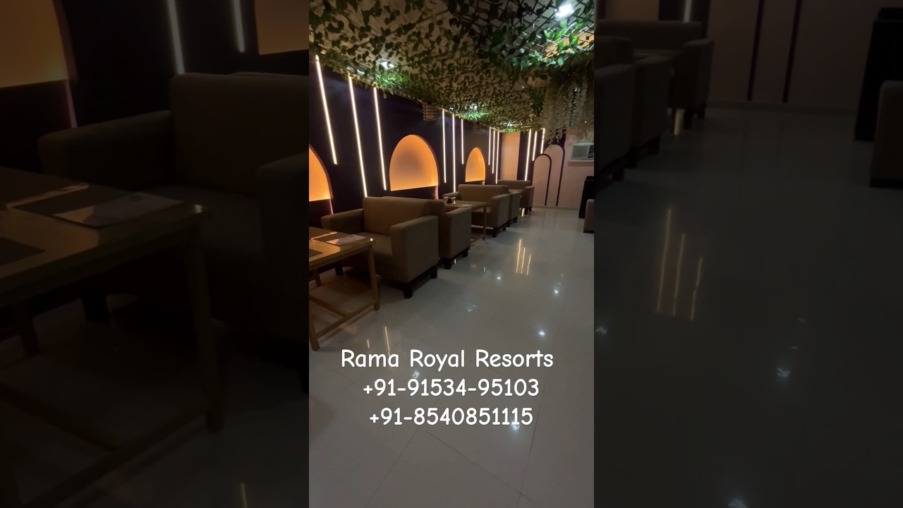 Experience fine dining with elegant interiors & lush green gardens! 🌿✨ 