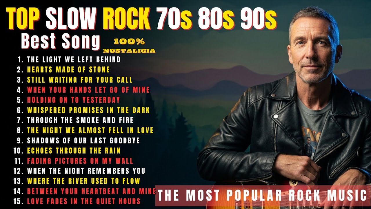 Golden Soft Rock Ballads 🎸 Romantic Hits of the 70s 80s 90s