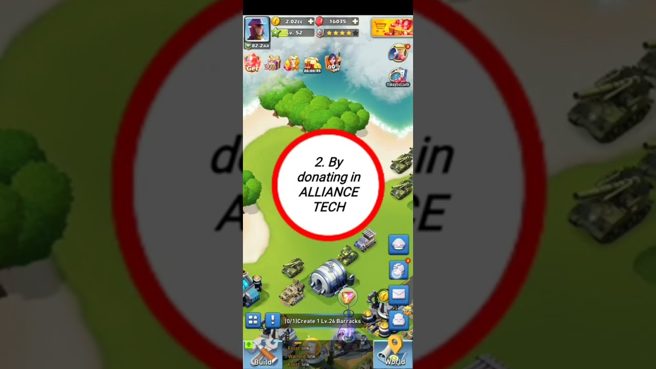 TopWar BattleGame - Main/Fast ways to level up