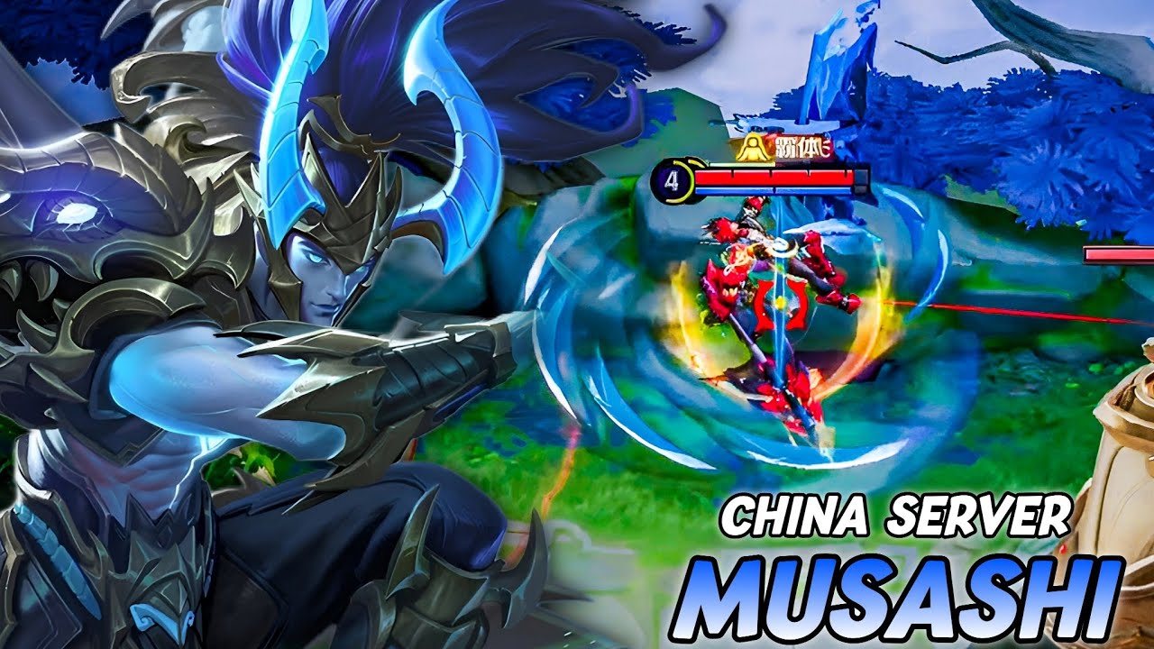HOK CHINA MUSASHI - Top1 Musashi Gameplay - Legends Rank Honor of Kings China Server [Watch & Learn]