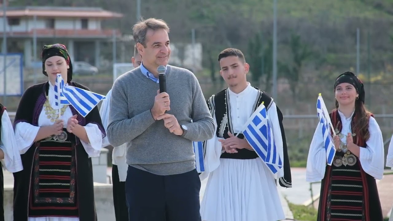 Επίσκεψη του πρωθυπουργού Κυριάκου Μητσοτάκη στη Λιβαδειά Φοινίκης