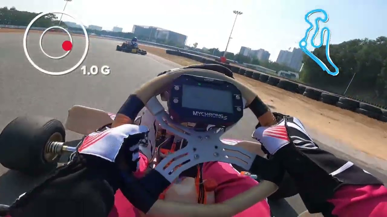 番禺一起卡丁 Iame X30 測試Mojo呔