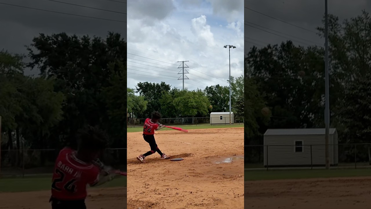 10-Year-Old DJ Is Almost Going Yard! Crushing Sunday BP with Coach Julio! ⚾️💣