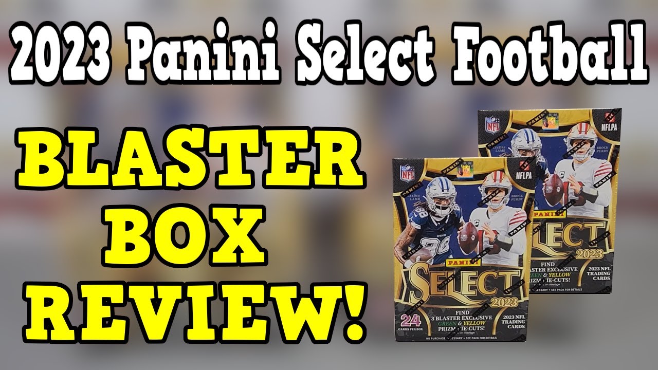 BLASTER BOX REVIEW! 2023 Panini Select Football 2X Blaster Box Opening And Review!