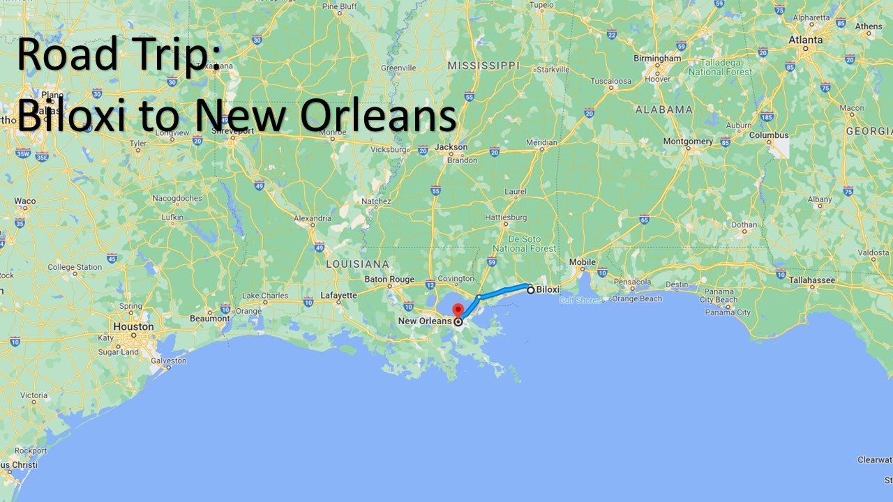 Road Trip: Biloxi to New Orleans