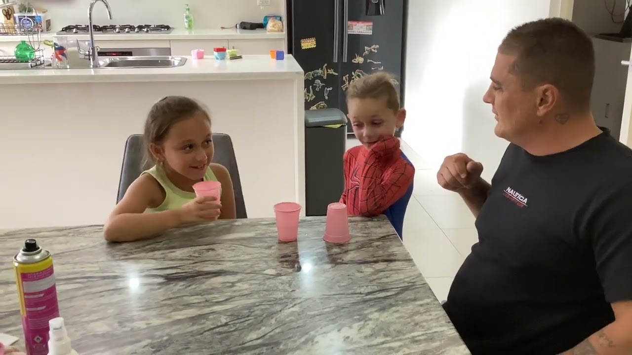 A challenge prank on my dad 