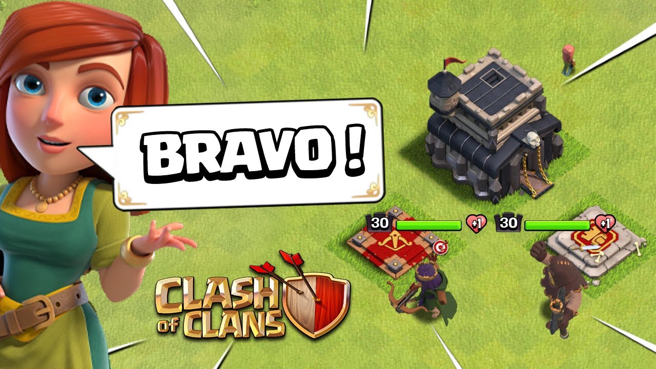 J'AI ENFIN MAXÉ MON COMPTE HDV 9 SUR CLASH OF CLANS !