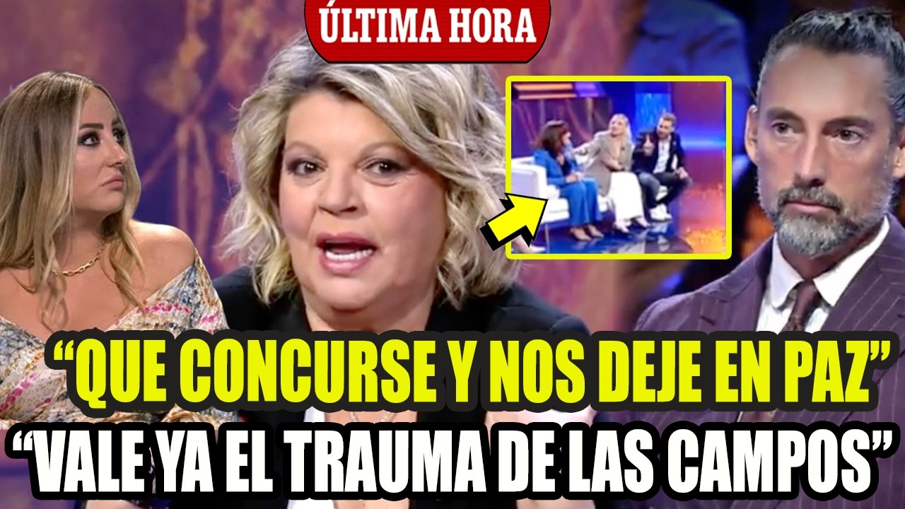 &iexcl;GOLPE FINAL RO FLORES A TERELU CAMPOS! SE L&Iacute;A EN DIRECTO CONCURSO LAS CAMPOS JOSE ANTONIO LE&Oacute;N