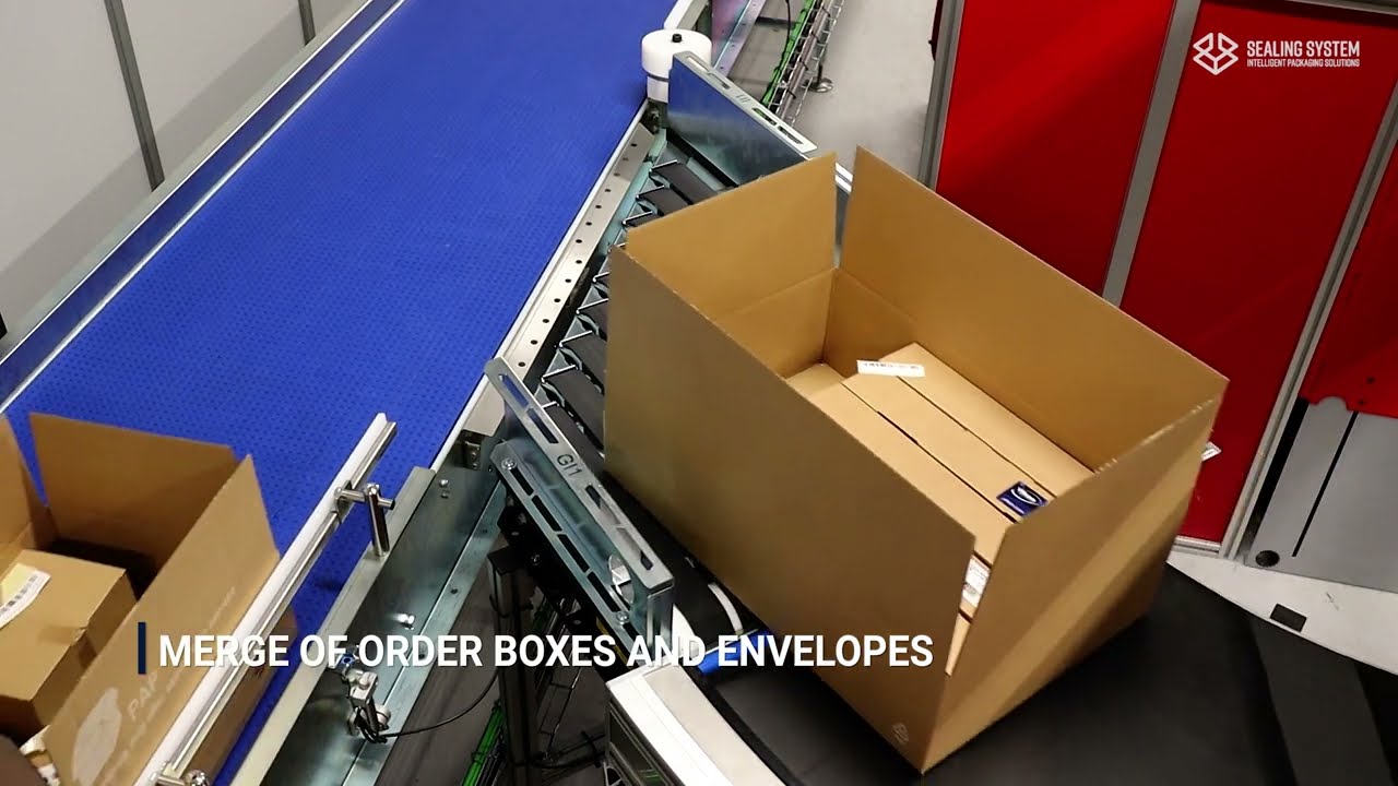 Ergonomiske pakkestationer til robotlager  I Sealing System Case (Ahlsell AB Billund)